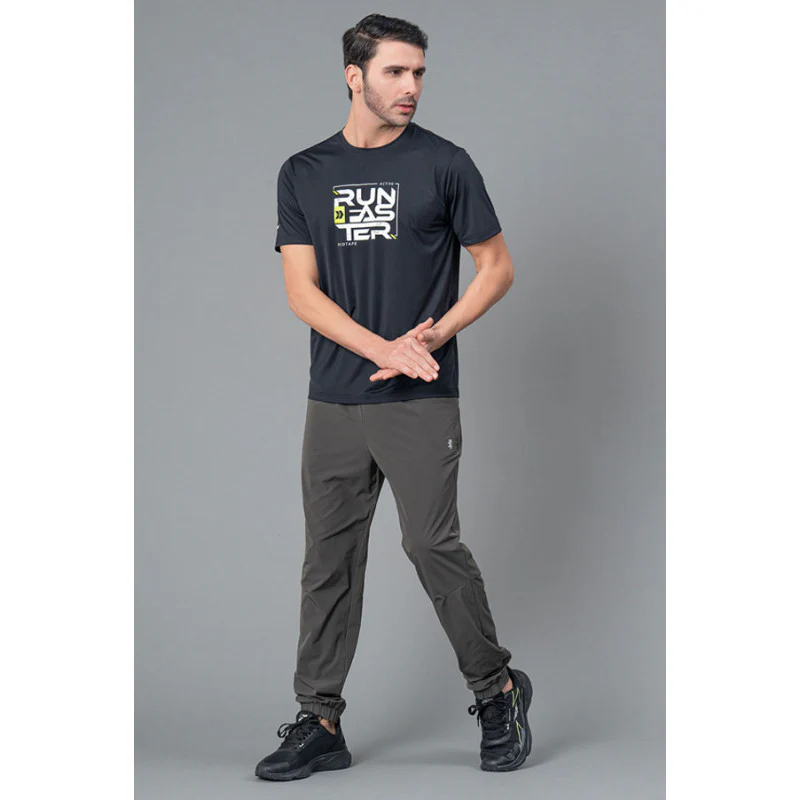 Black Sports T-Shirt for Men - Image 5