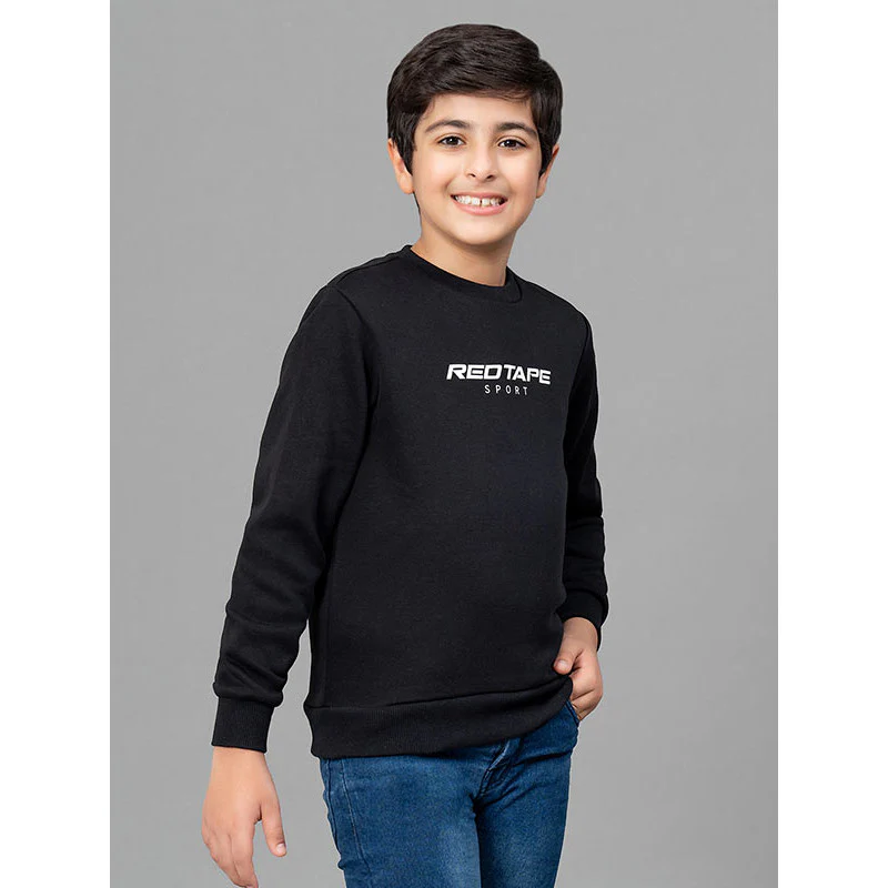 Black Sweatshirt for Boy - Image 2