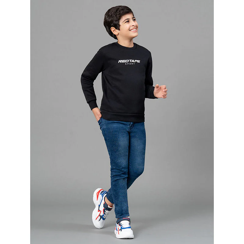 Black Sweatshirt for Boy - Image 5