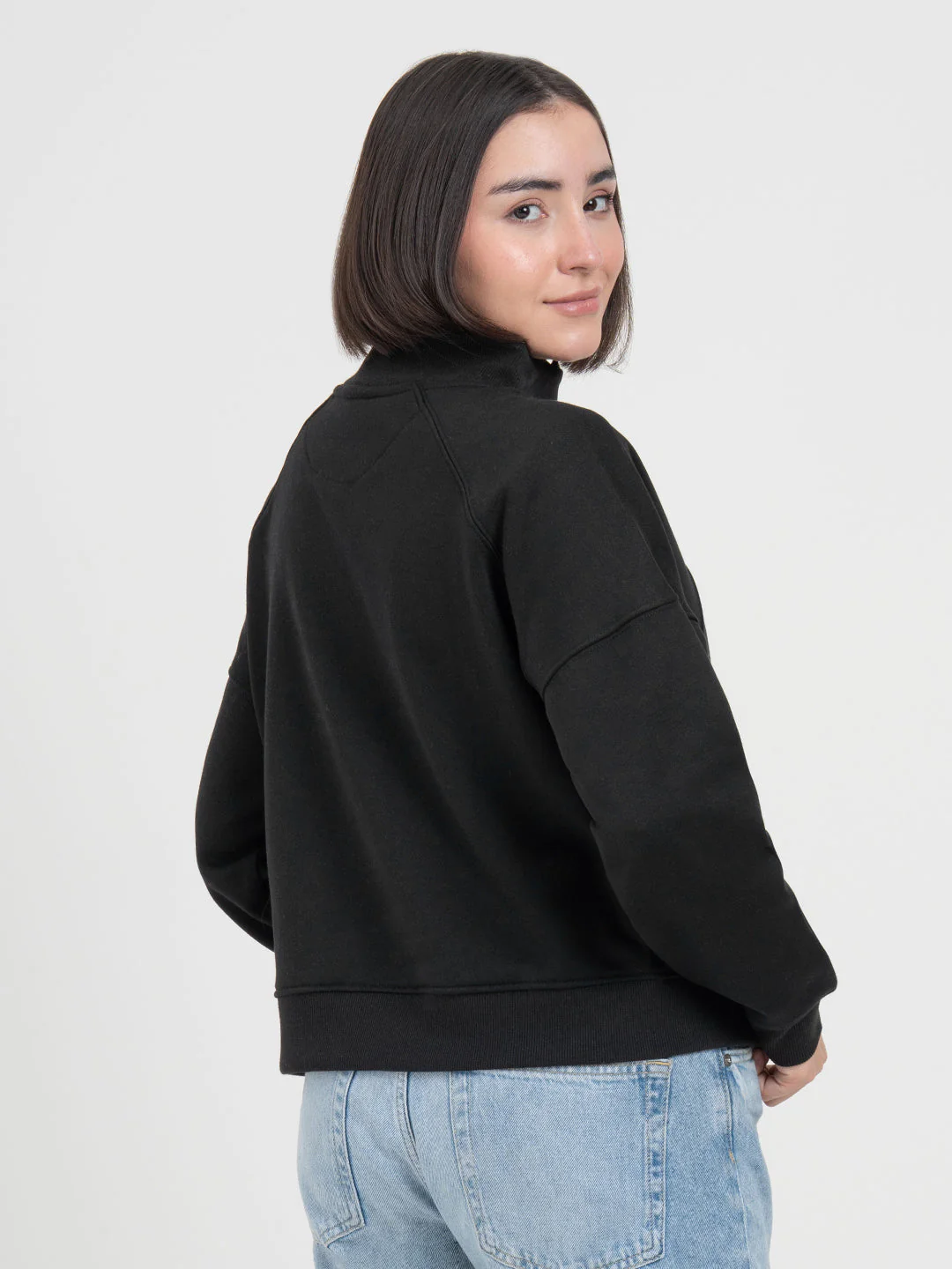 Black Sweatshirt for Women | Style for Elevated Casual Comfort - Image 5
