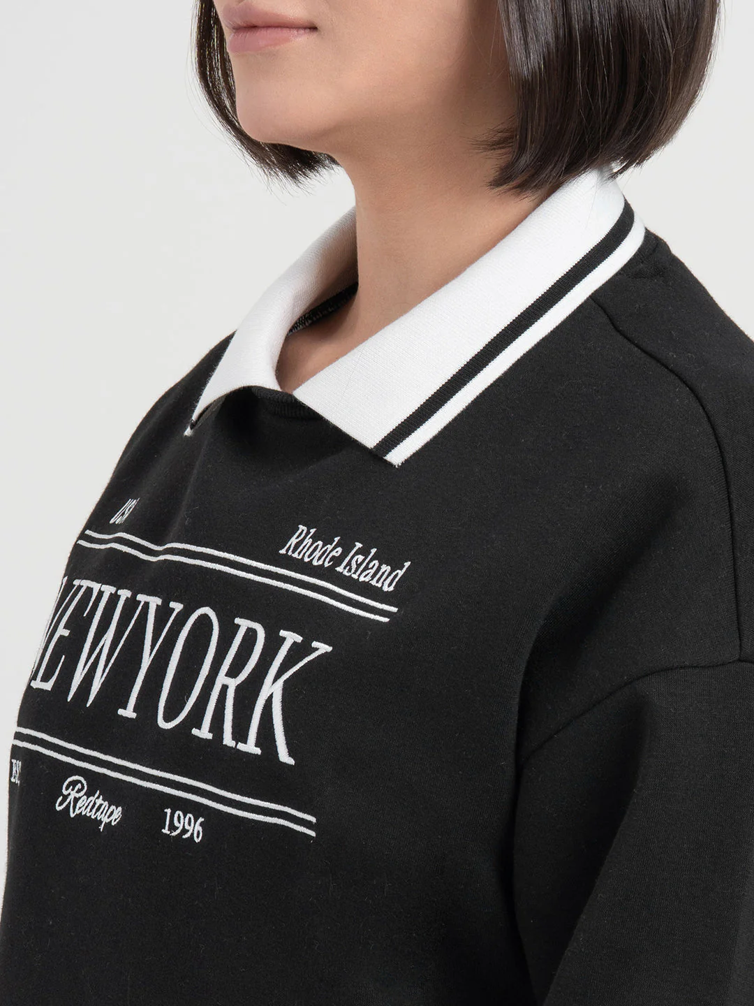 Black Sweatshirt for Women | Sweatshirt for Chic Daily Fashion - Image 6