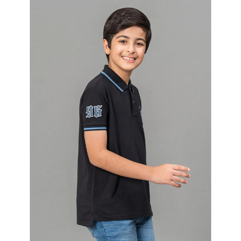 Black T-Shirt for Boys - Image 2