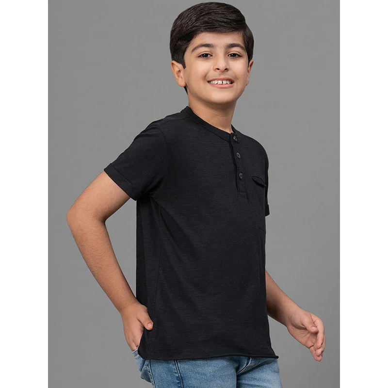 Black T-Shirt for Boys - Image 2