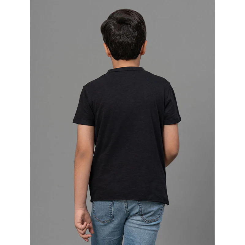 Black T-Shirt for Boys - Image 3