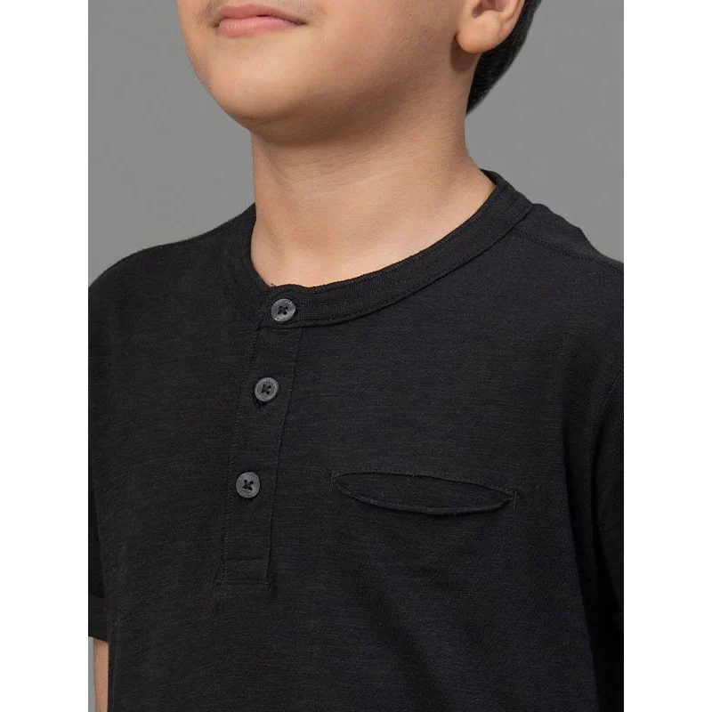 Black T-Shirt for Boys - Image 4