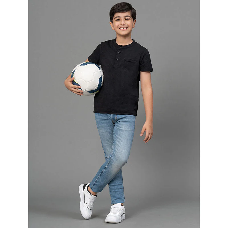 Black T-Shirt for Boys - Image 5