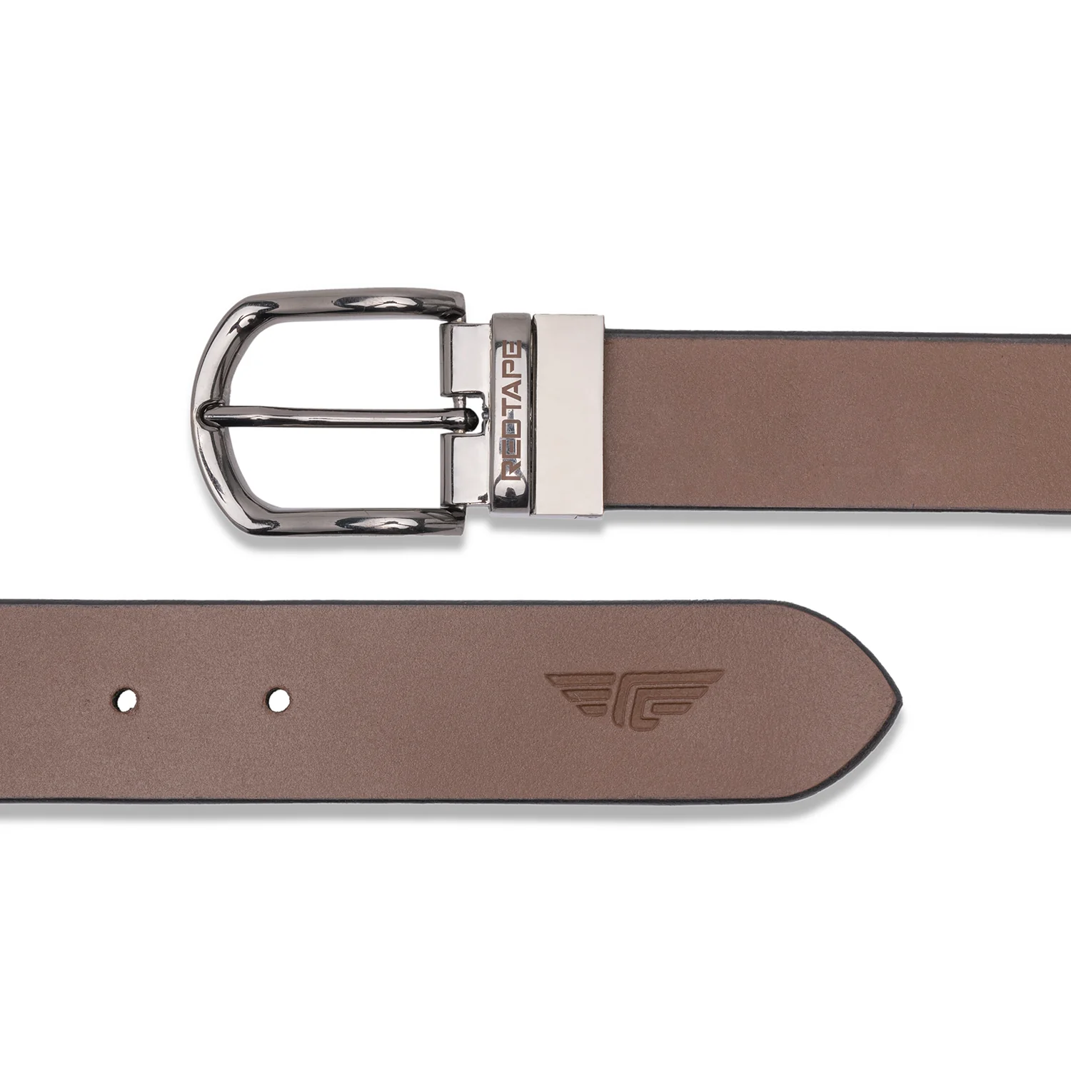 Black Tan Formal leather Belt for Men | Durable Leather Belt | Solid Leather Belt | Reversible - Image 6