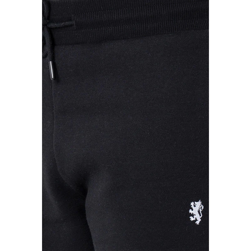 Boy's Black Solid Jogger - Image 4