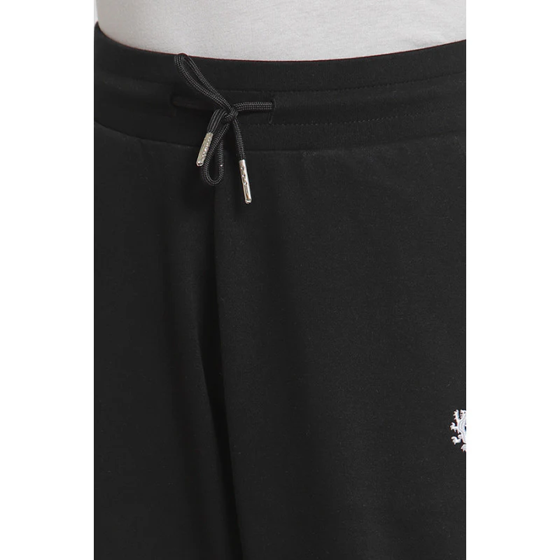 Boys Black Solid Activewear Joggers - Image 4