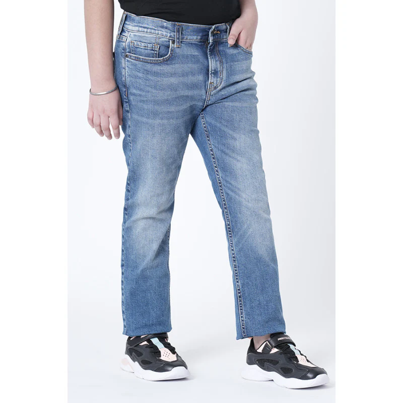 Boys Blue Skinny Jeans - Image 2
