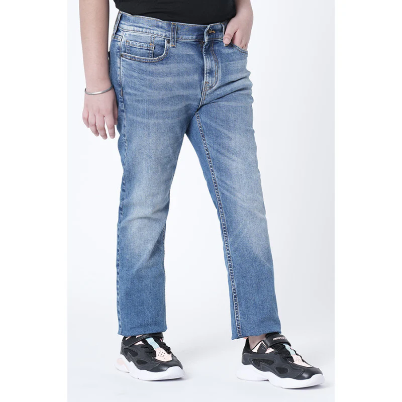 Boys Blue Skinny Jeans - Image 2
