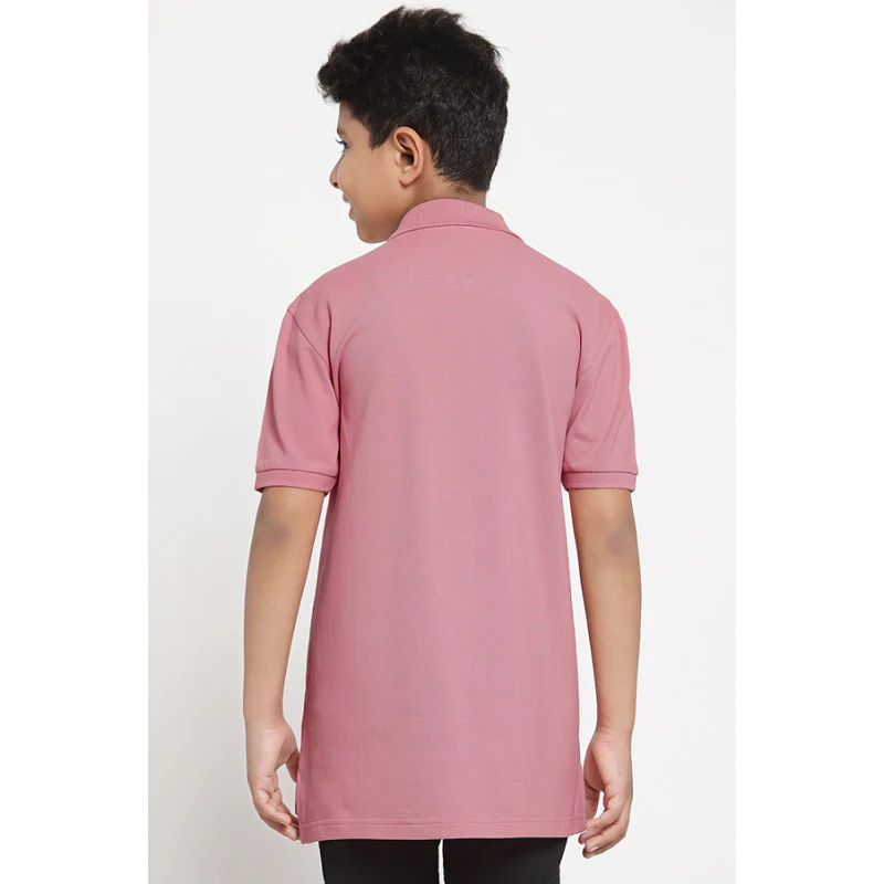 Boys Coral Haze Solid T-Shirt - Image 3