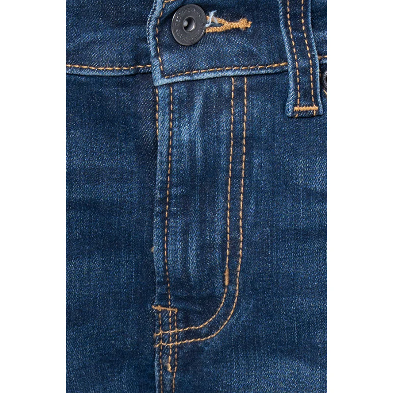 Boys Dark Blue Skinny Jeans - Image 4