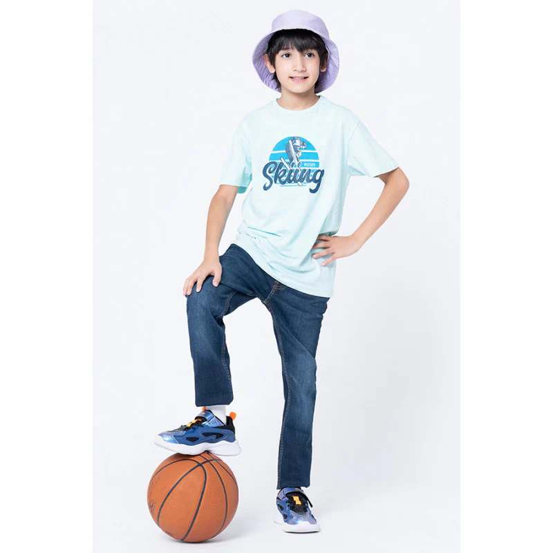 Boys Dark Blue Skinny Jeans - Image 5