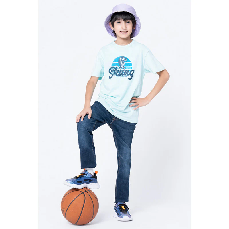 Boys Dark Blue Skinny Jeans - Image 5