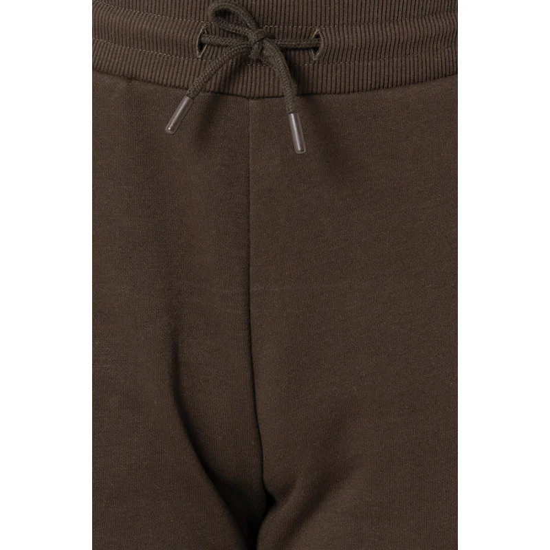 Boy's Dark Olive Solid Jogger - Image 4