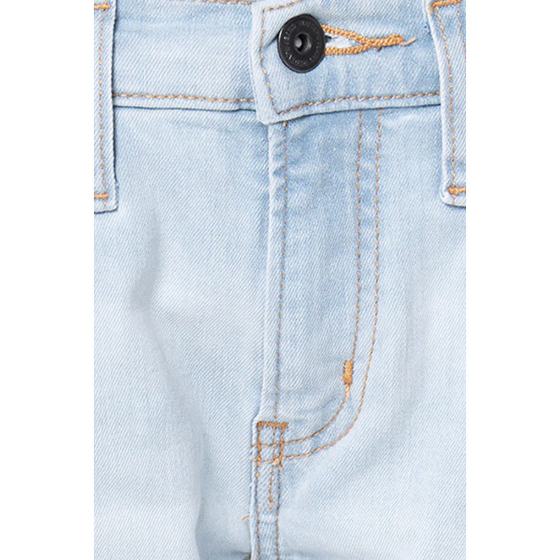 Boys Ice Blue Skinny Jeans - Image 4