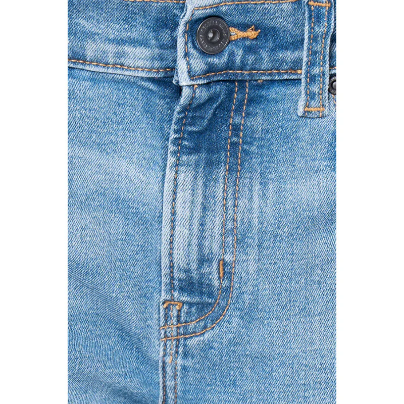 Boys Mid Blue Skinny Jeans - Image 5