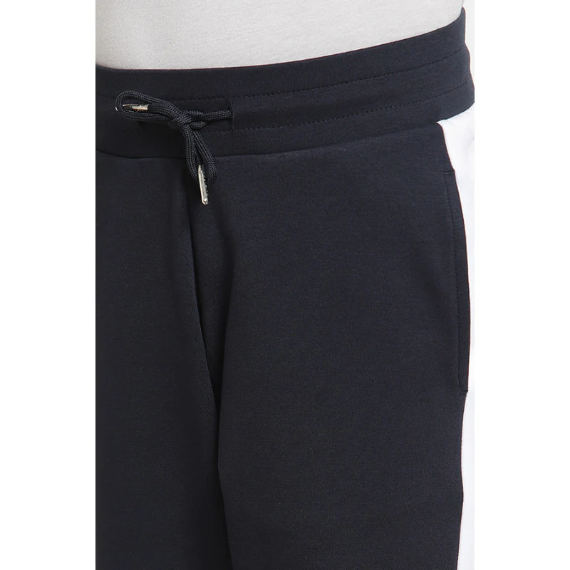 Boys Navy Color Block Joggers - Image 4