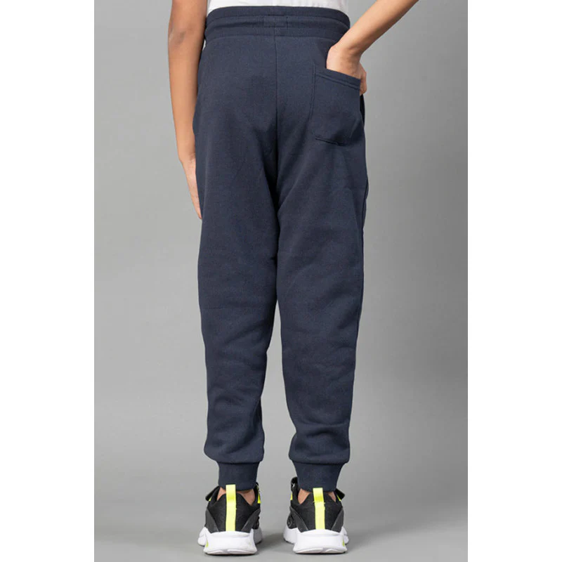 Boys Navy Solid Jogger - Image 3