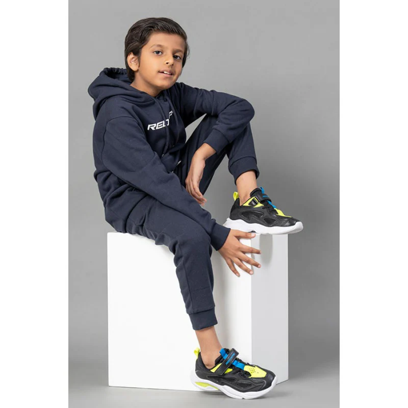 Boys Navy Solid Jogger - Image 5