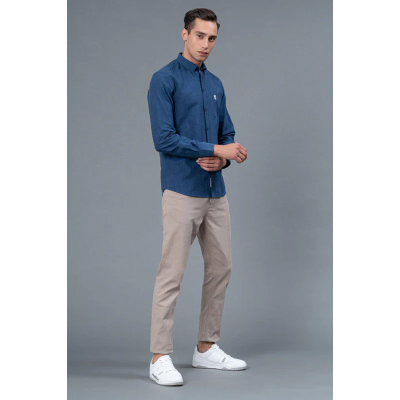 Button Down Collar Neck Men's Shirt - Image 5