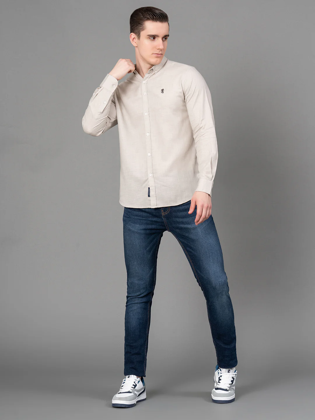 Casual Canvas Shirt For Men - Image 6