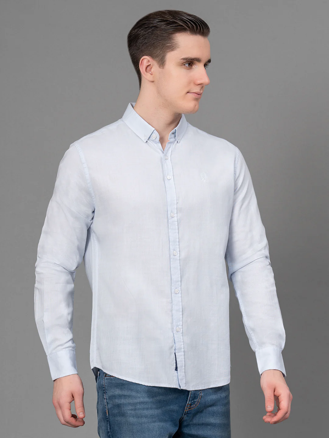 Casual Canvas Shirt For Men - Image 3
