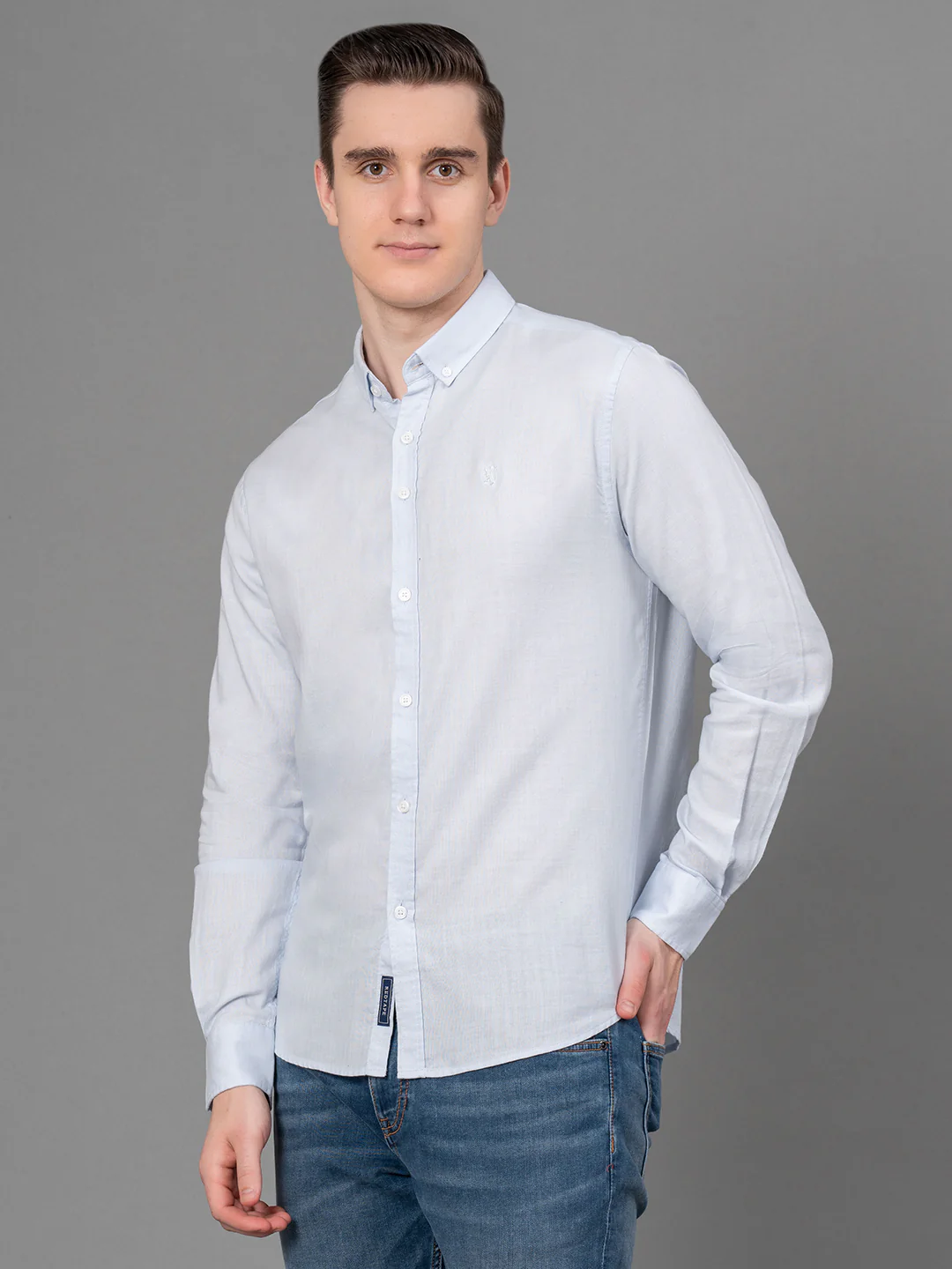 Casual Canvas Shirt For Men - Image 7