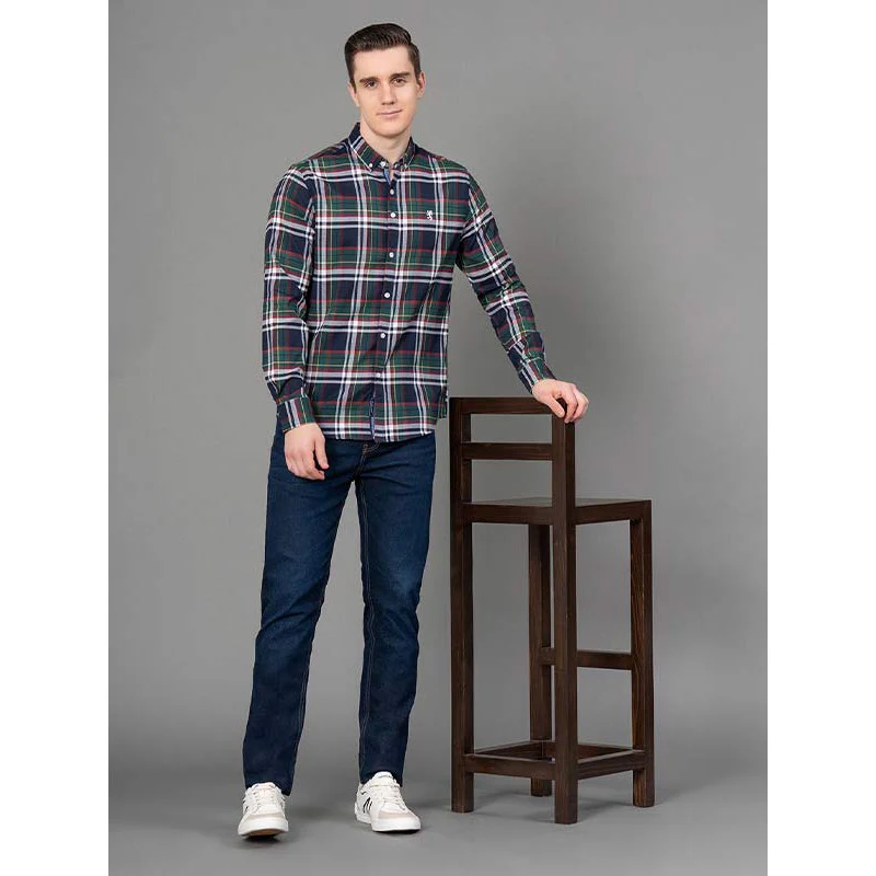 Casual Checked Shirt For Men - Image 5