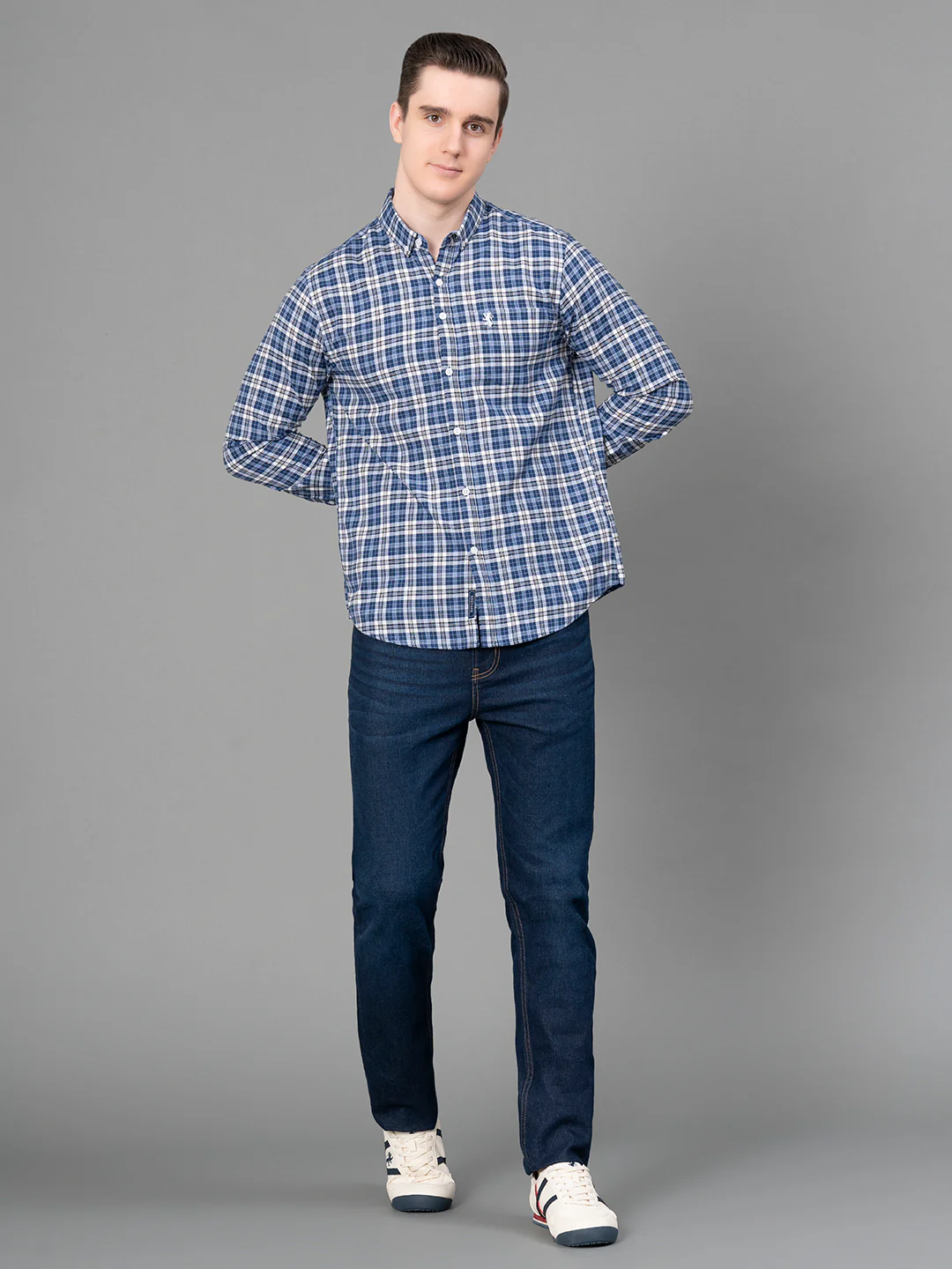 Casual Checked Shirt For Men - Image 5