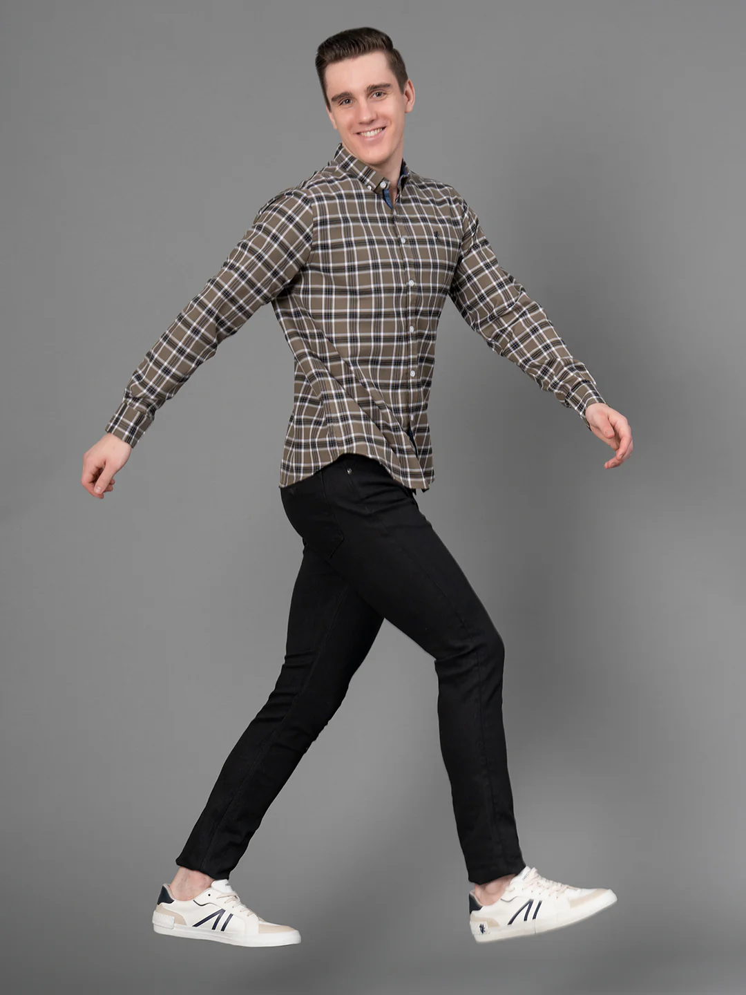 Casual Checked Shirt For Men - Image 5
