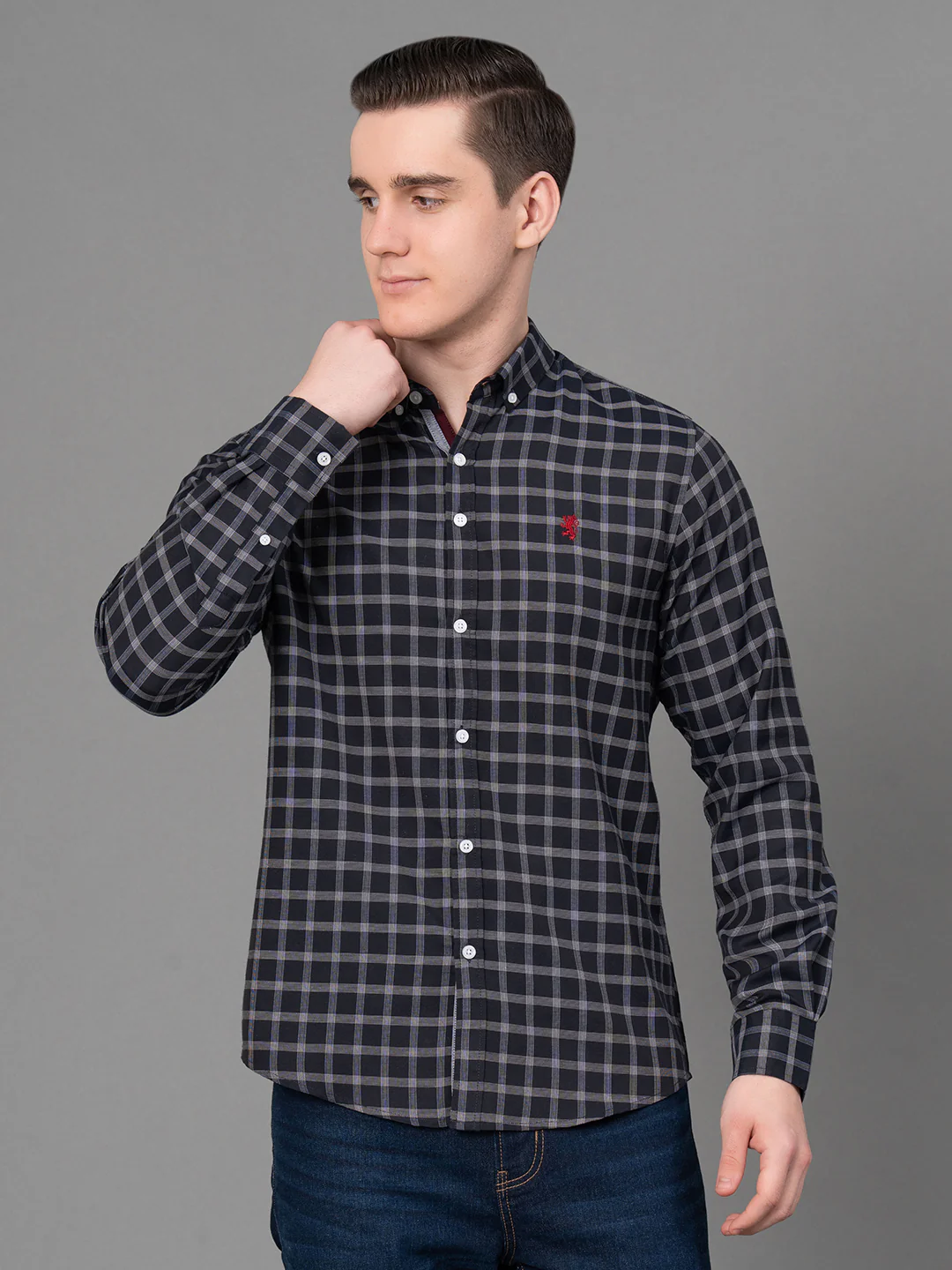 Casual Checked Shirt For Men - Image 2