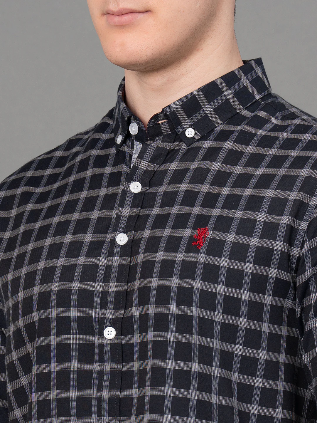 Casual Checked Shirt For Men - Image 4