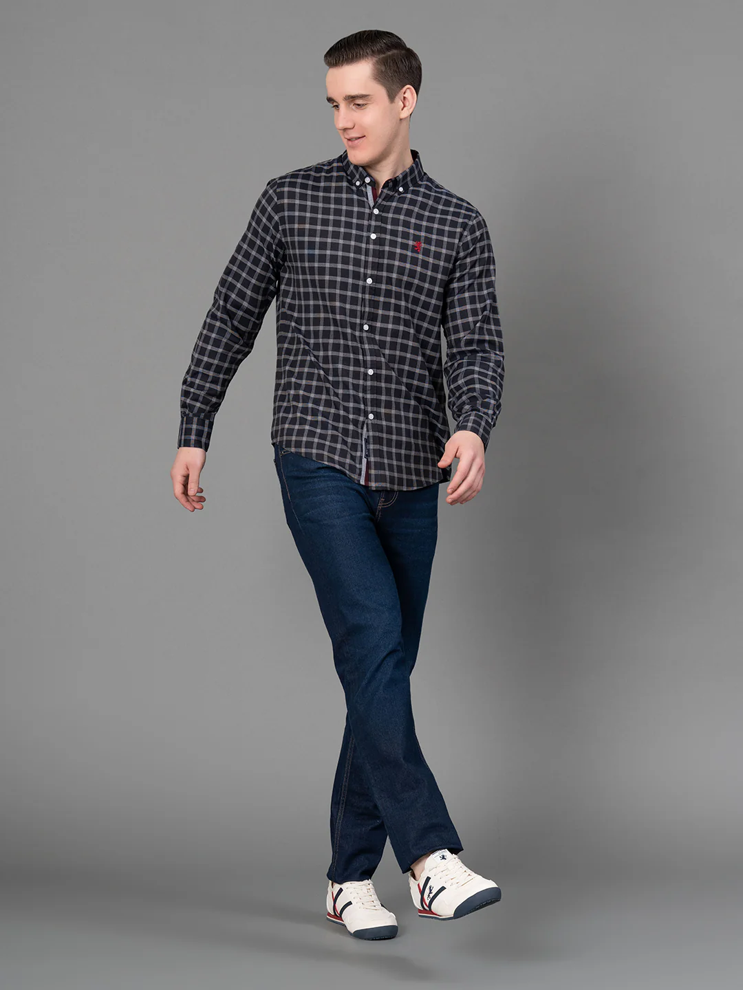 Casual Checked Shirt For Men - Image 5