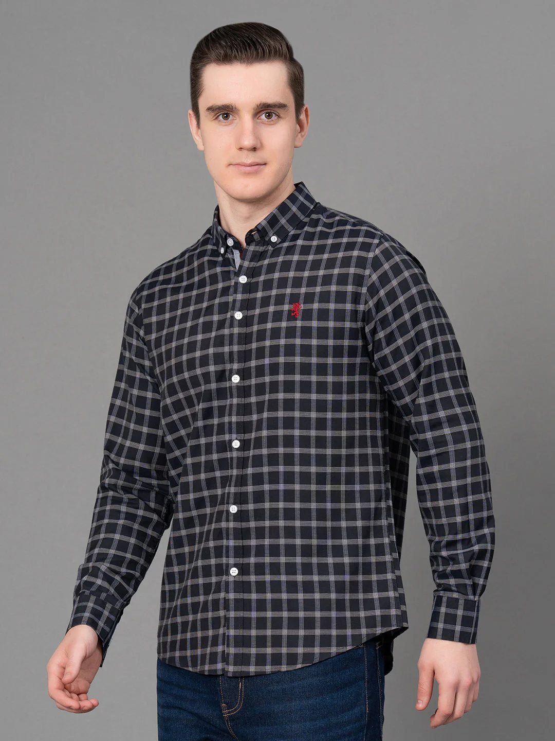 Casual Checked Shirt For Men - Image 6