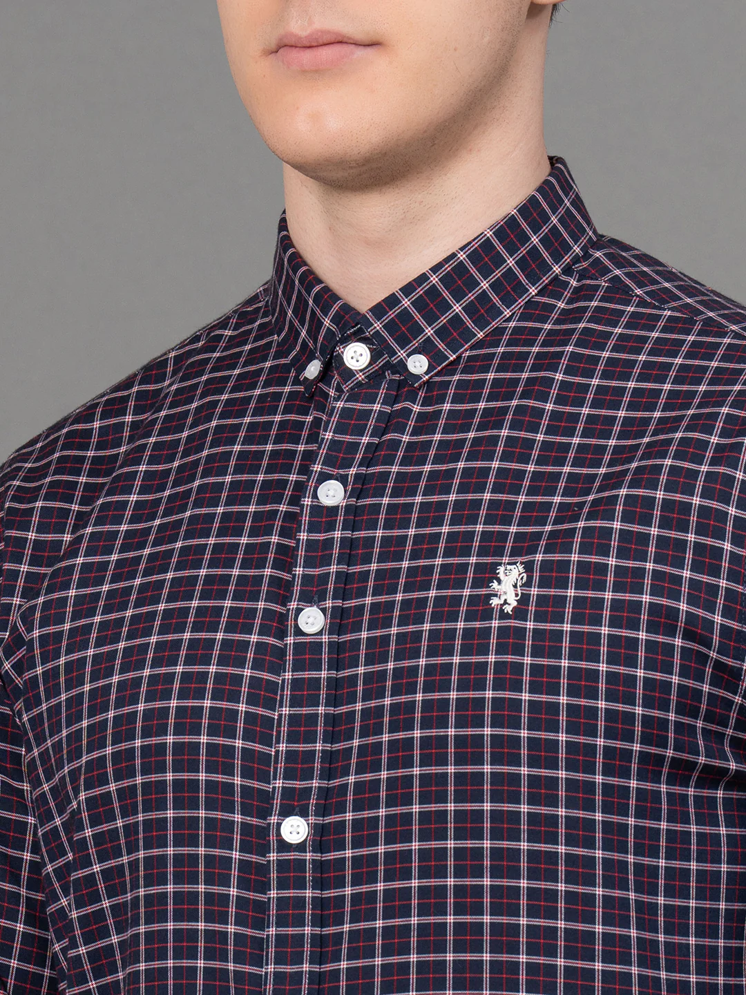 Casual Checked Shirt For Men - Image 4