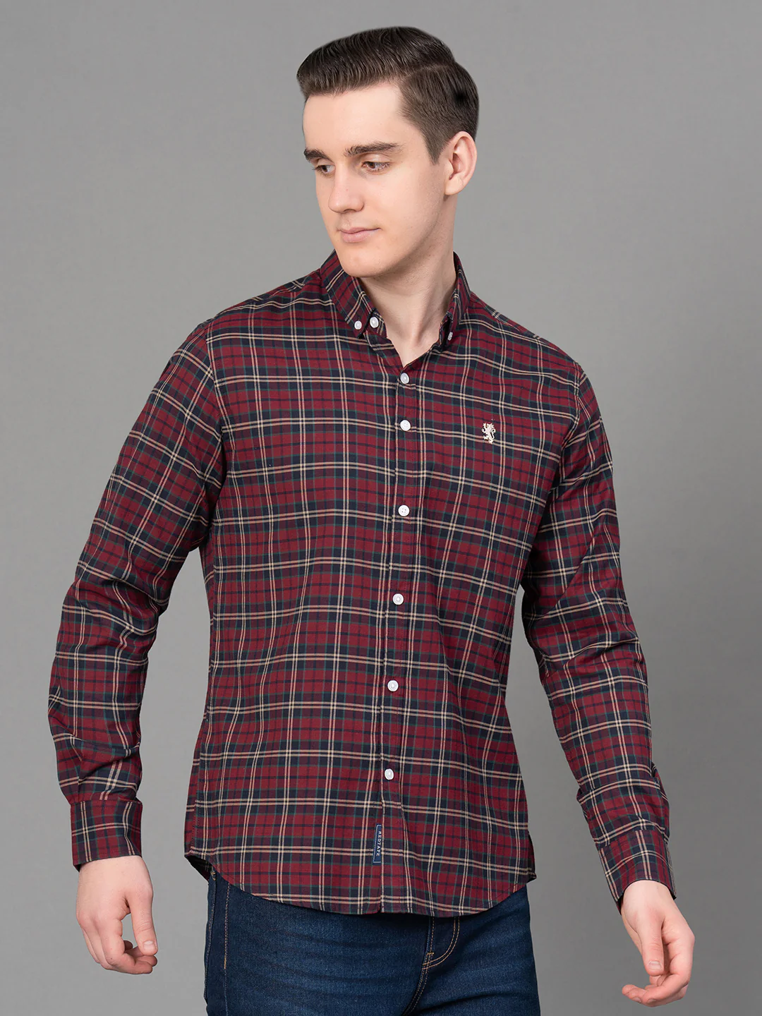 Casual Checked Shirt For Men - Image 2