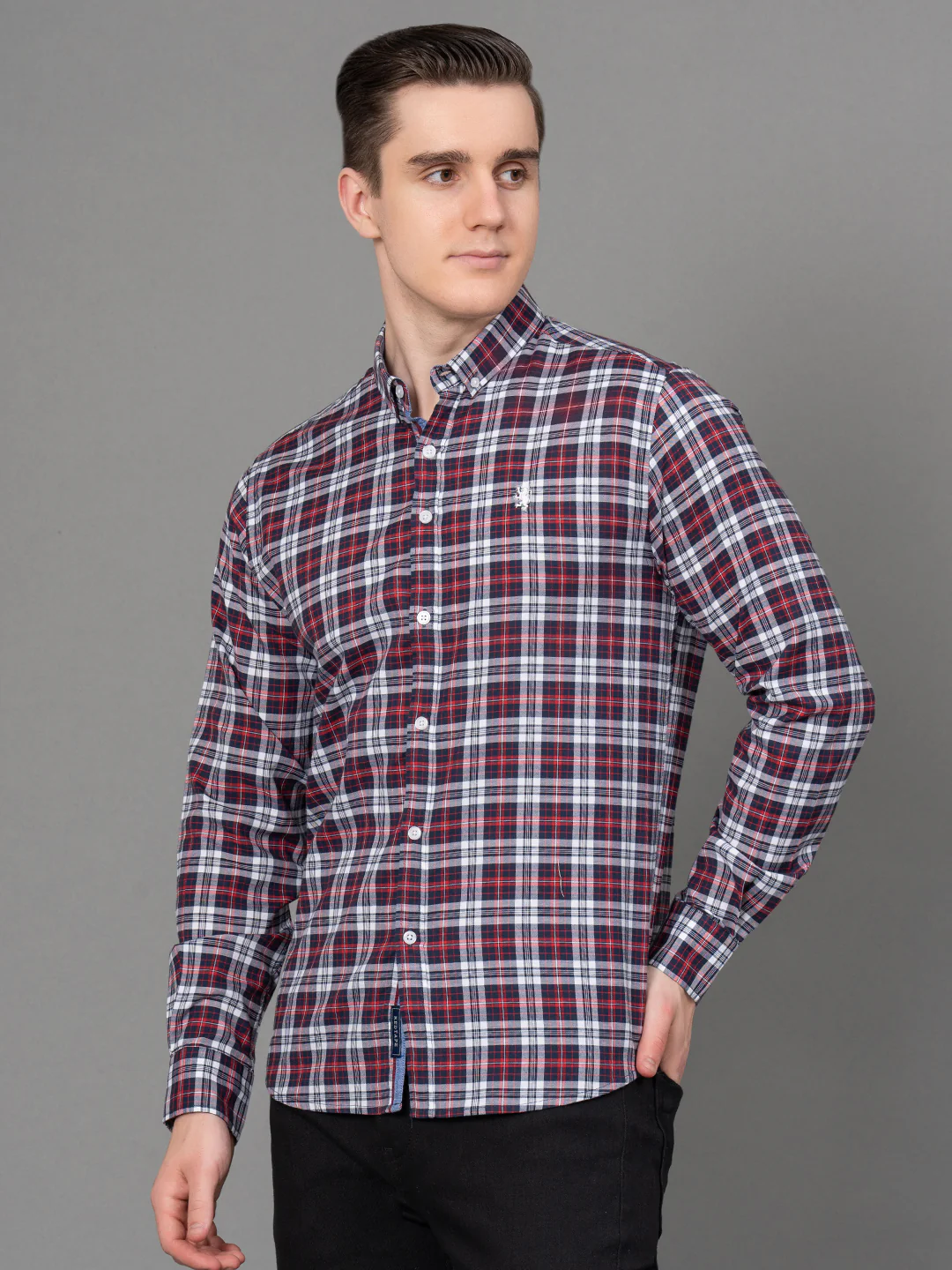 Casual Checked Shirt For Men - Image 2