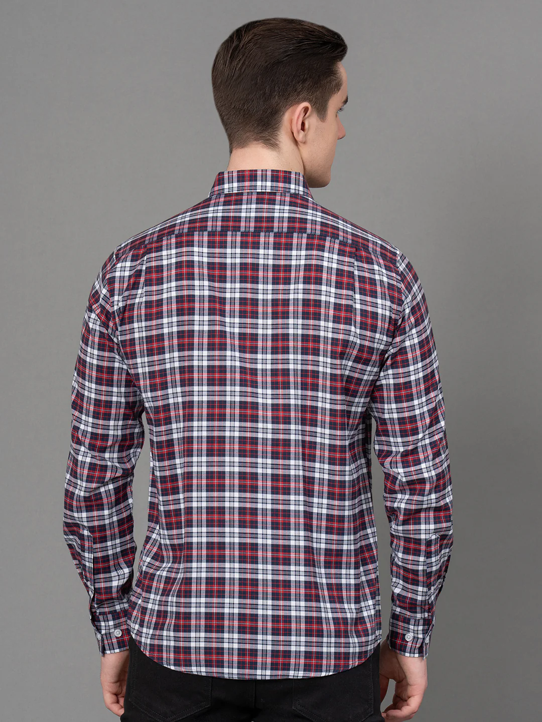 Casual Checked Shirt For Men - Image 3