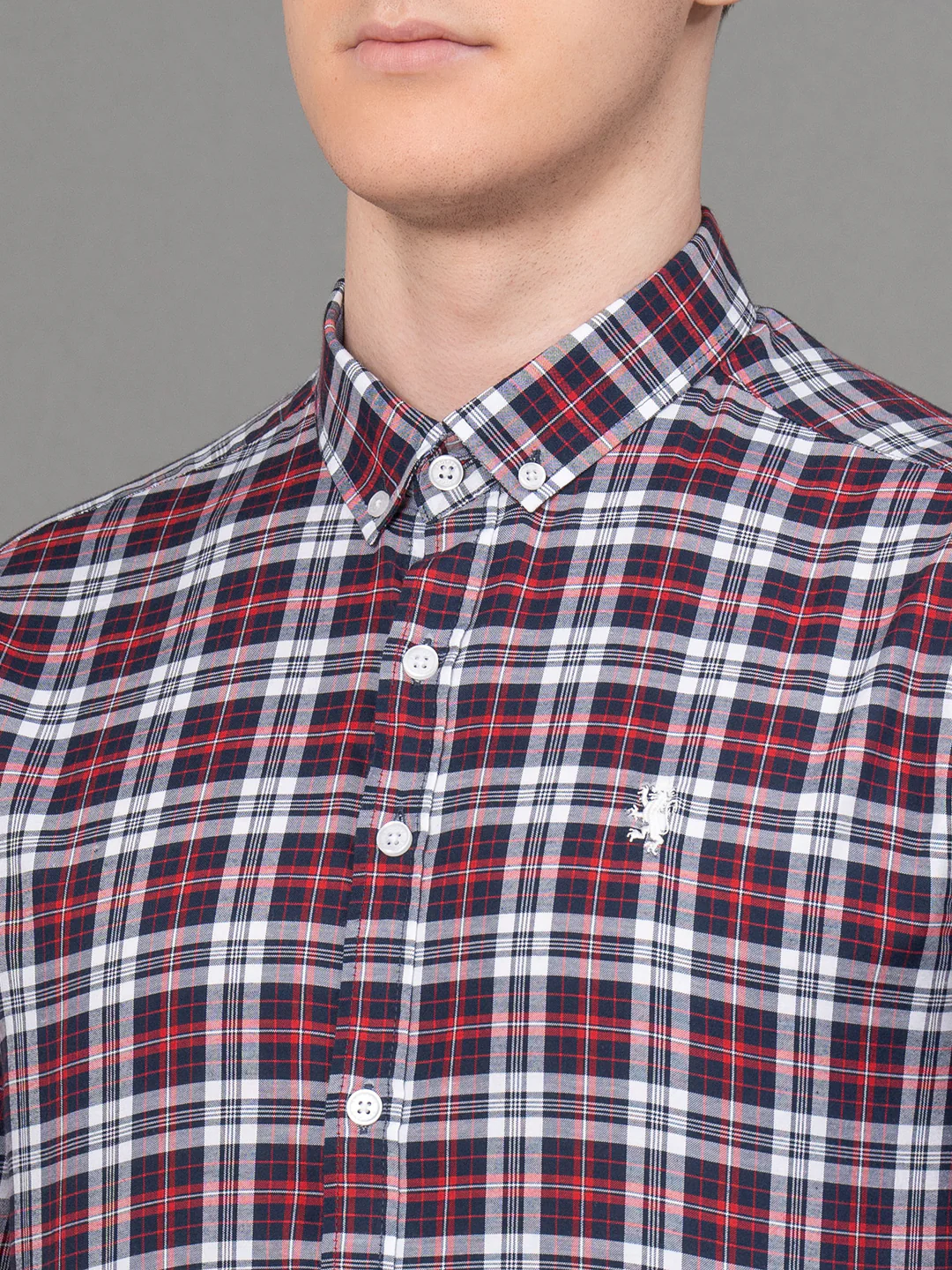 Casual Checked Shirt For Men - Image 4