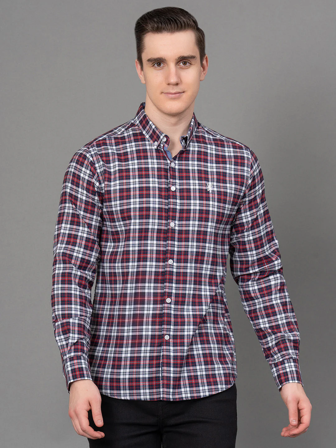 Casual Checked Shirt For Men - Image 6