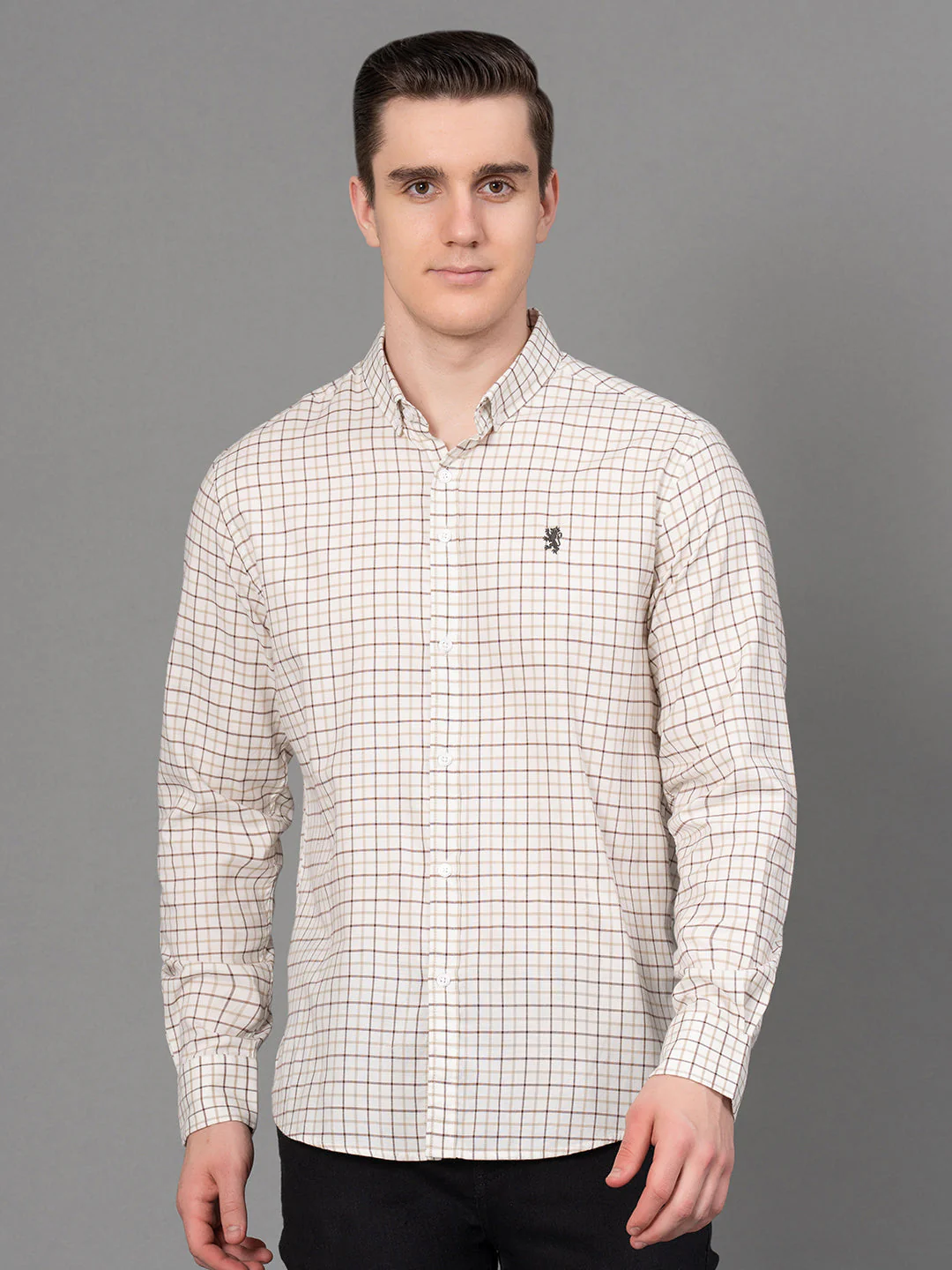 Casual Checked Shirt For Men - Image 6