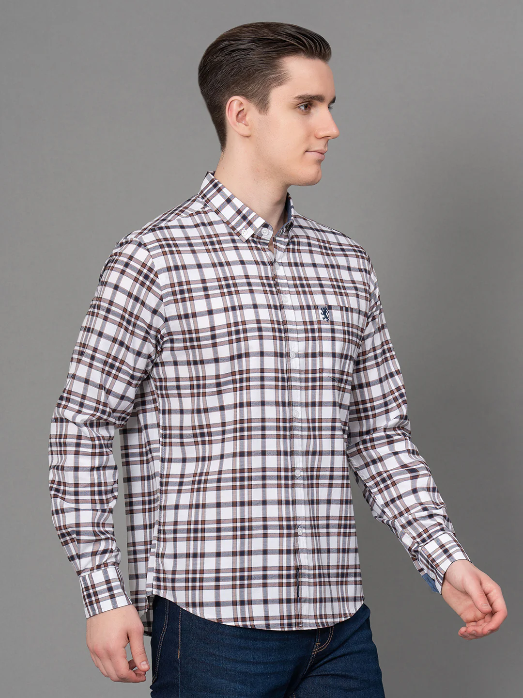 Casual Checked Shirt For Men - Image 2