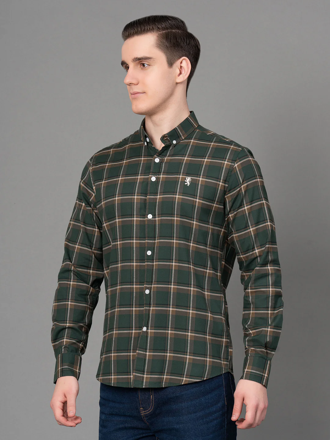Casual Checked Shirt For Men - Image 2
