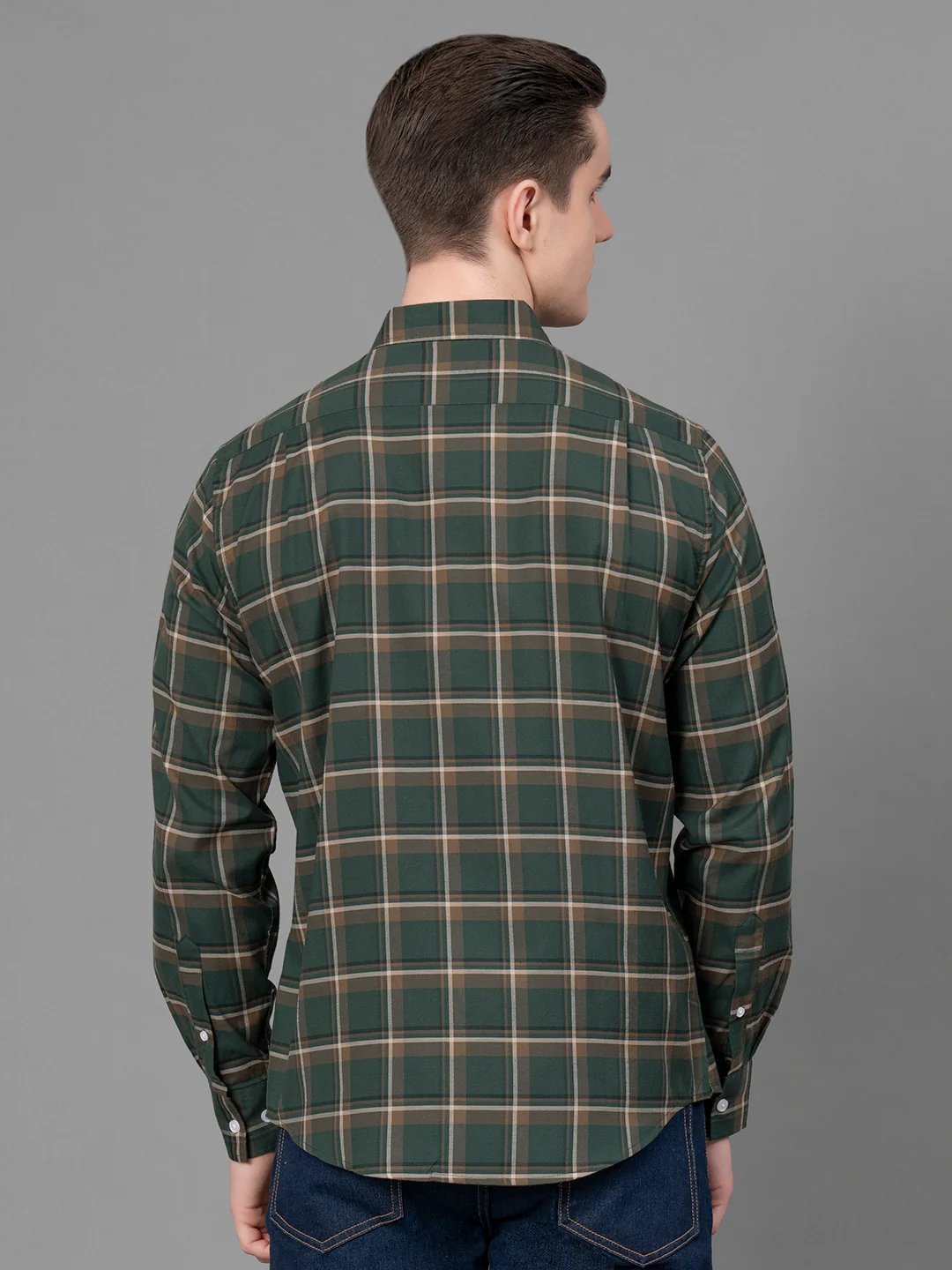 Casual Checked Shirt For Men - Image 3
