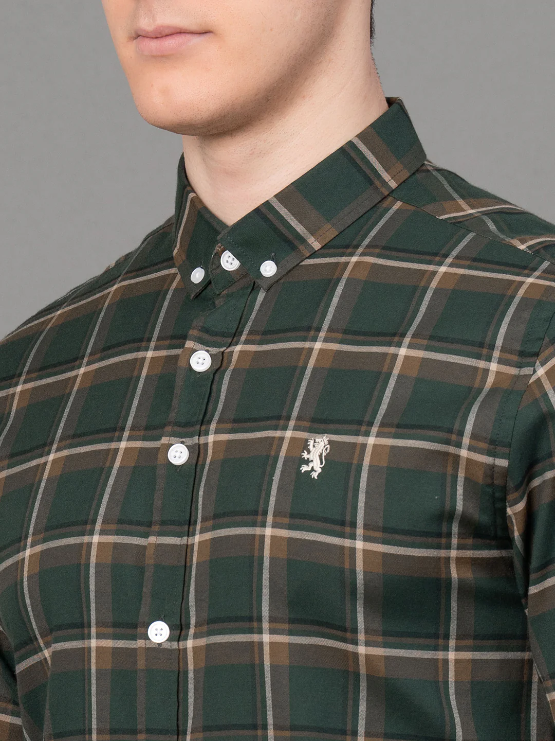 Casual Checked Shirt For Men - Image 4