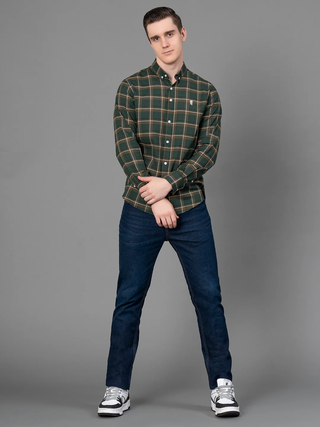 Casual Checked Shirt For Men - Image 5