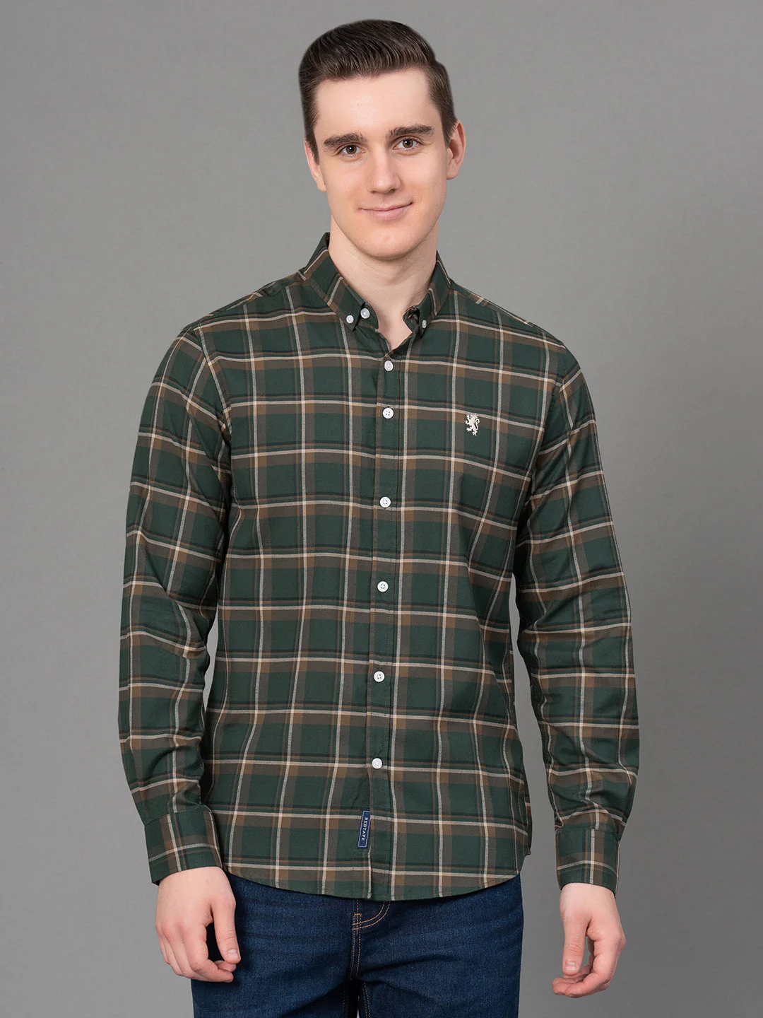 Casual Checked Shirt For Men - Image 6