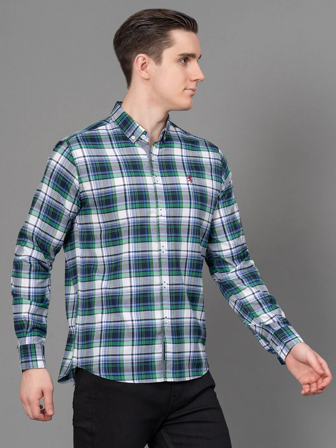Casual Checked Shirt For Men - Image 2